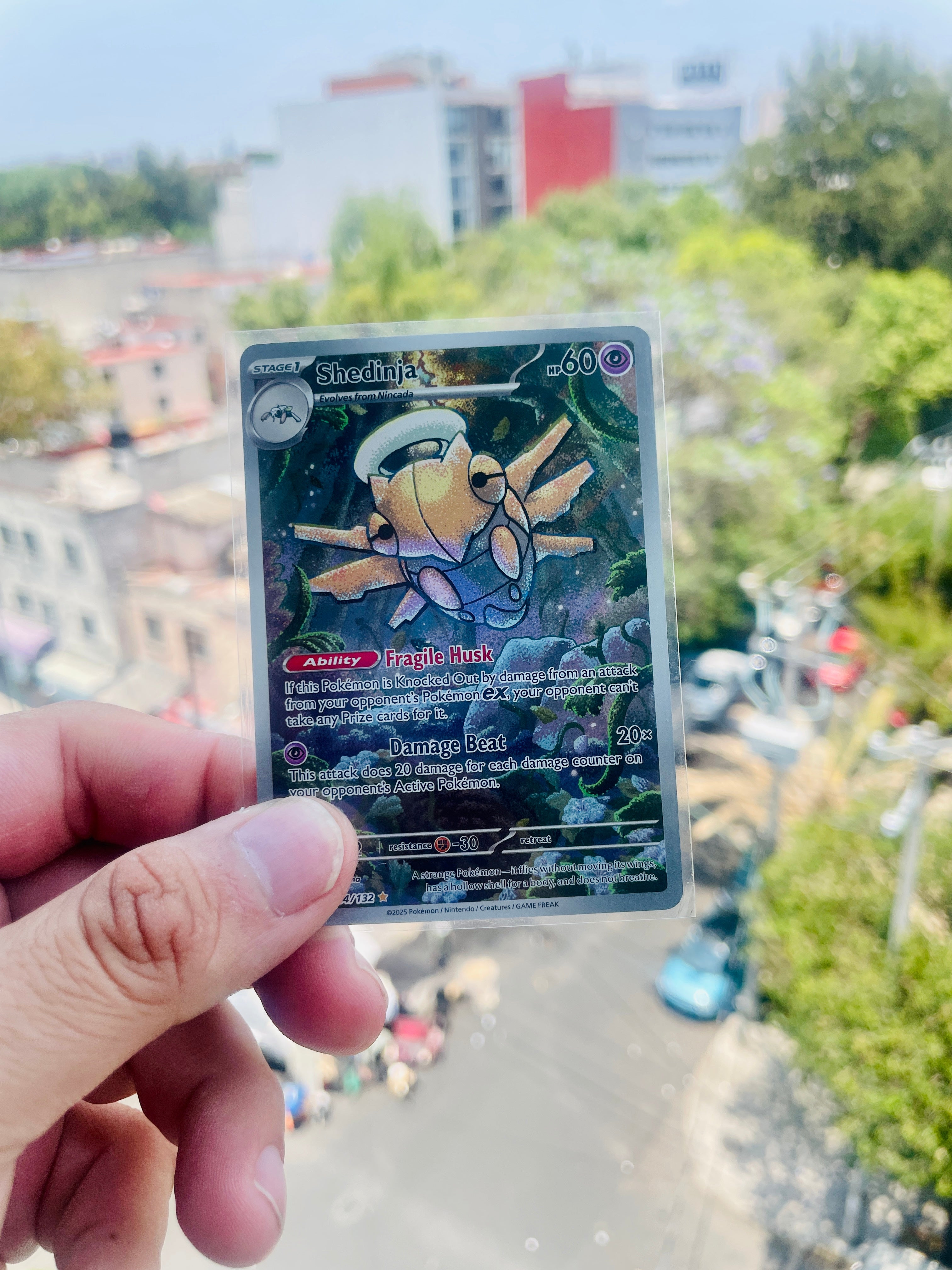 Shedinja | 144/132 | Mega Evolution | Carta Pokémon TCG | Inglés