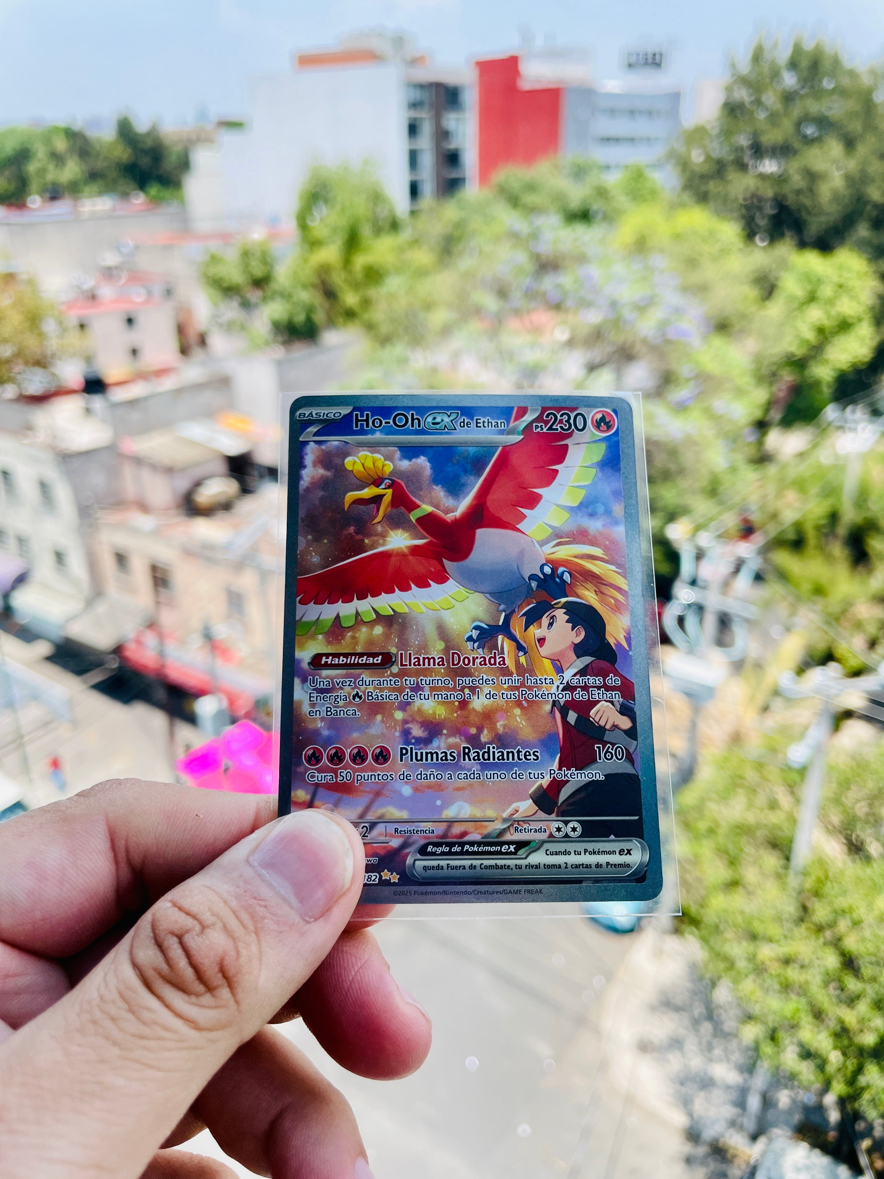 Ethan's Ho-oh ex | 230/182 | Destined Rivals | Carta Pokémon TCG | Español
