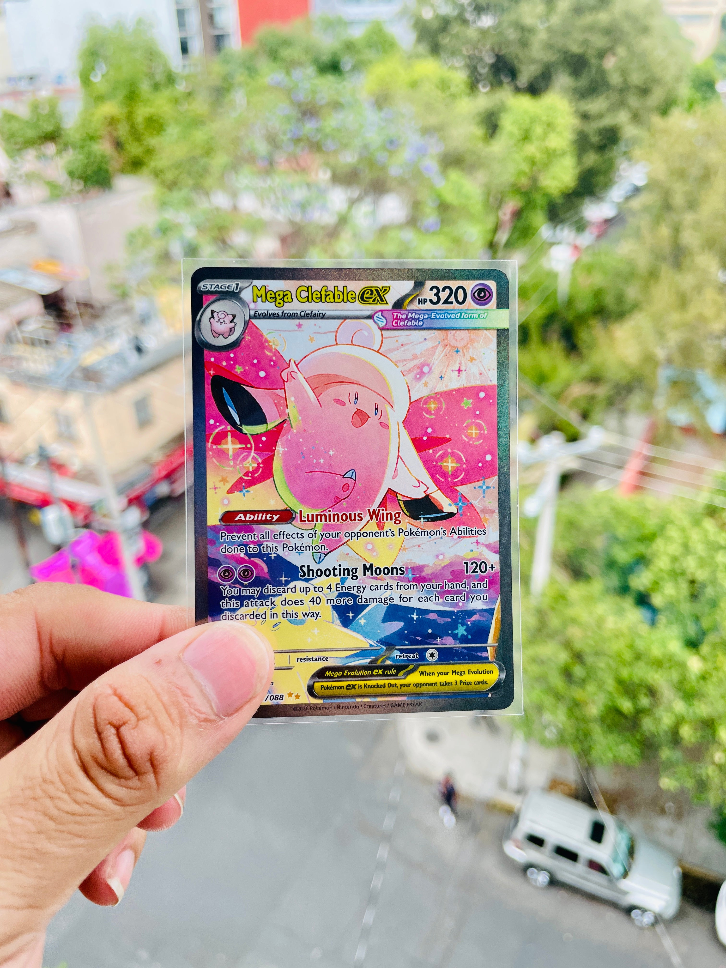 Mega Clefable ex | 119/088 | Perfect Order | Carta Pokémon TCG | Inglés