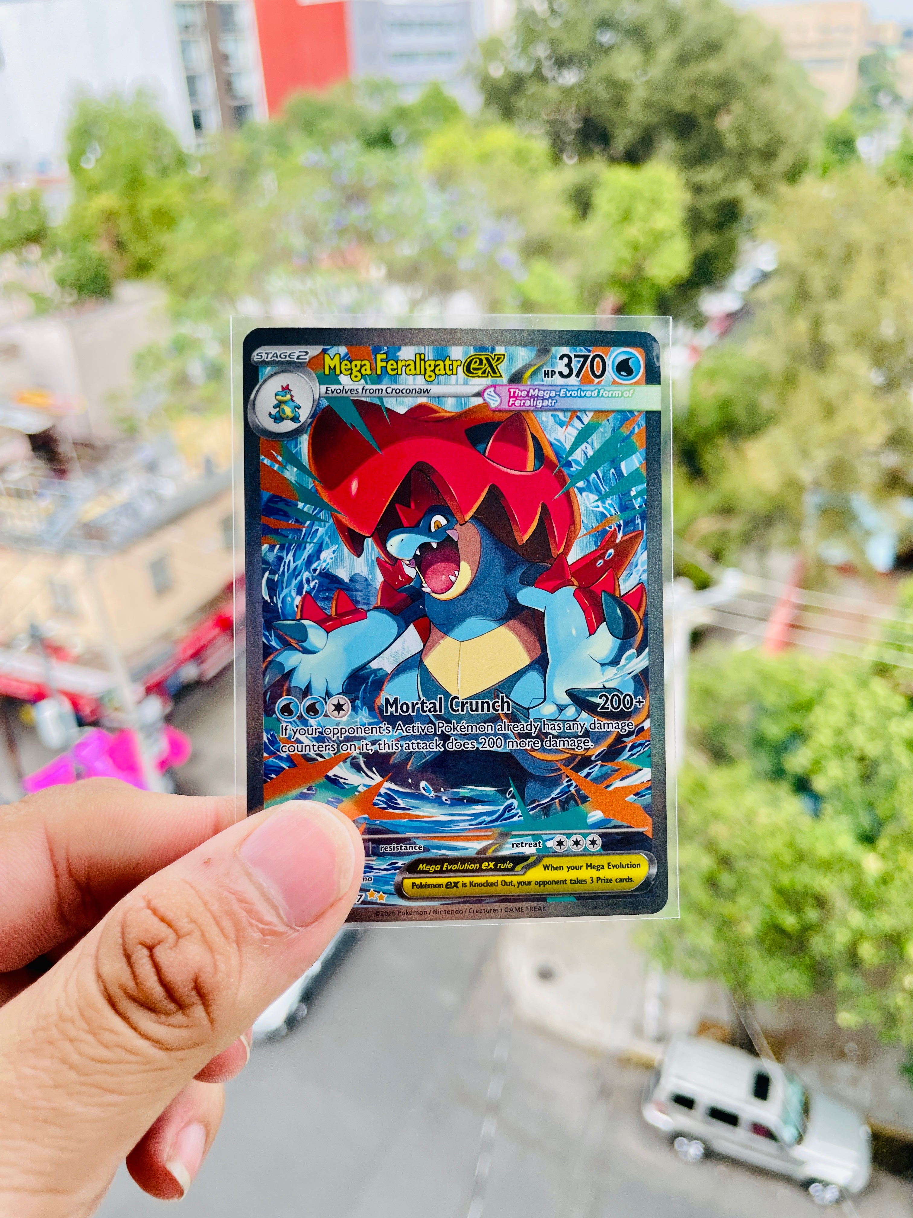 Mega Feraligatr ex | 274/217 | Ascended Heroes | Carta Pokémon TCG | Inglés