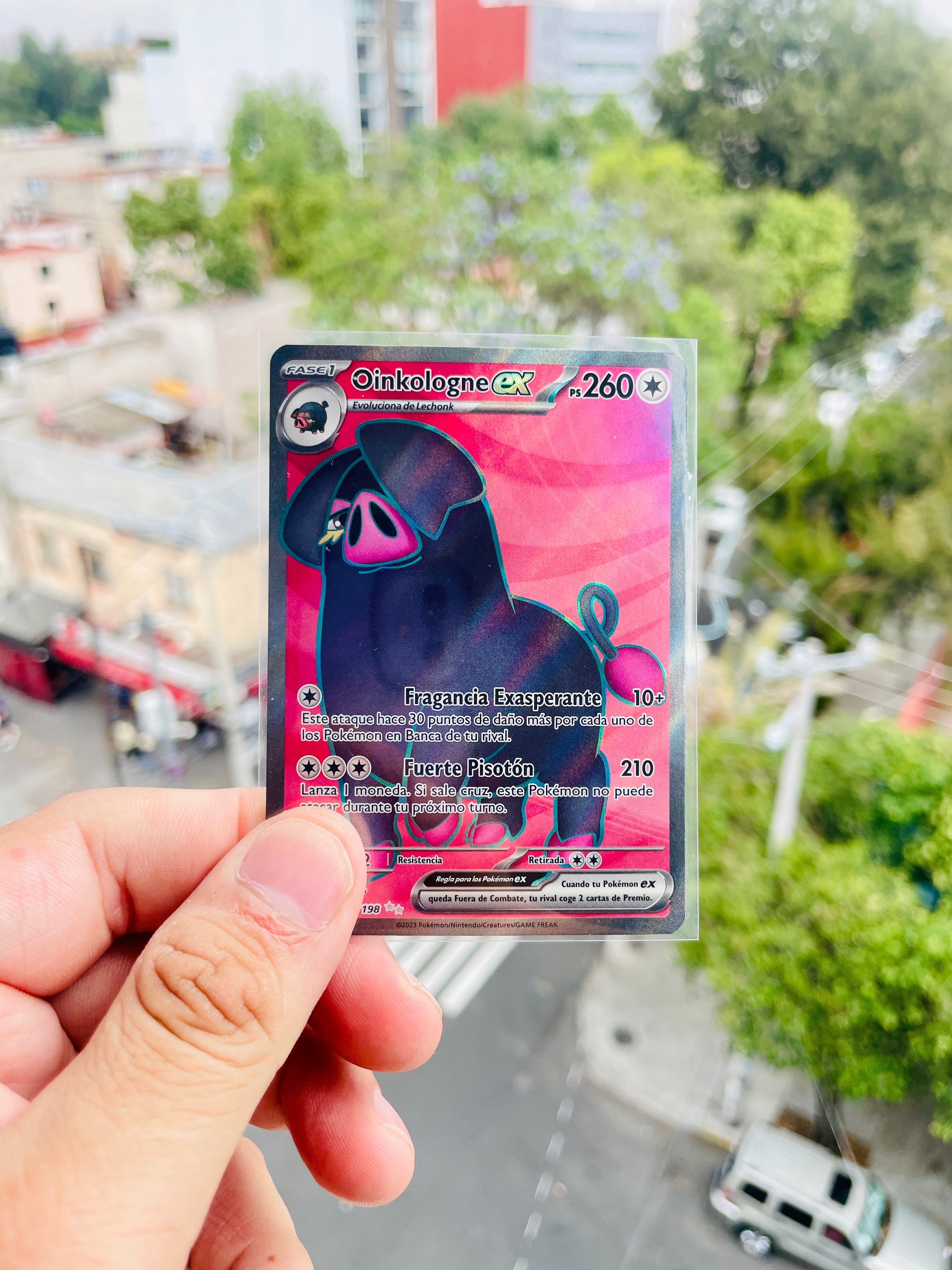 Oinkologne ex | Carta Pokémon TCG | Español