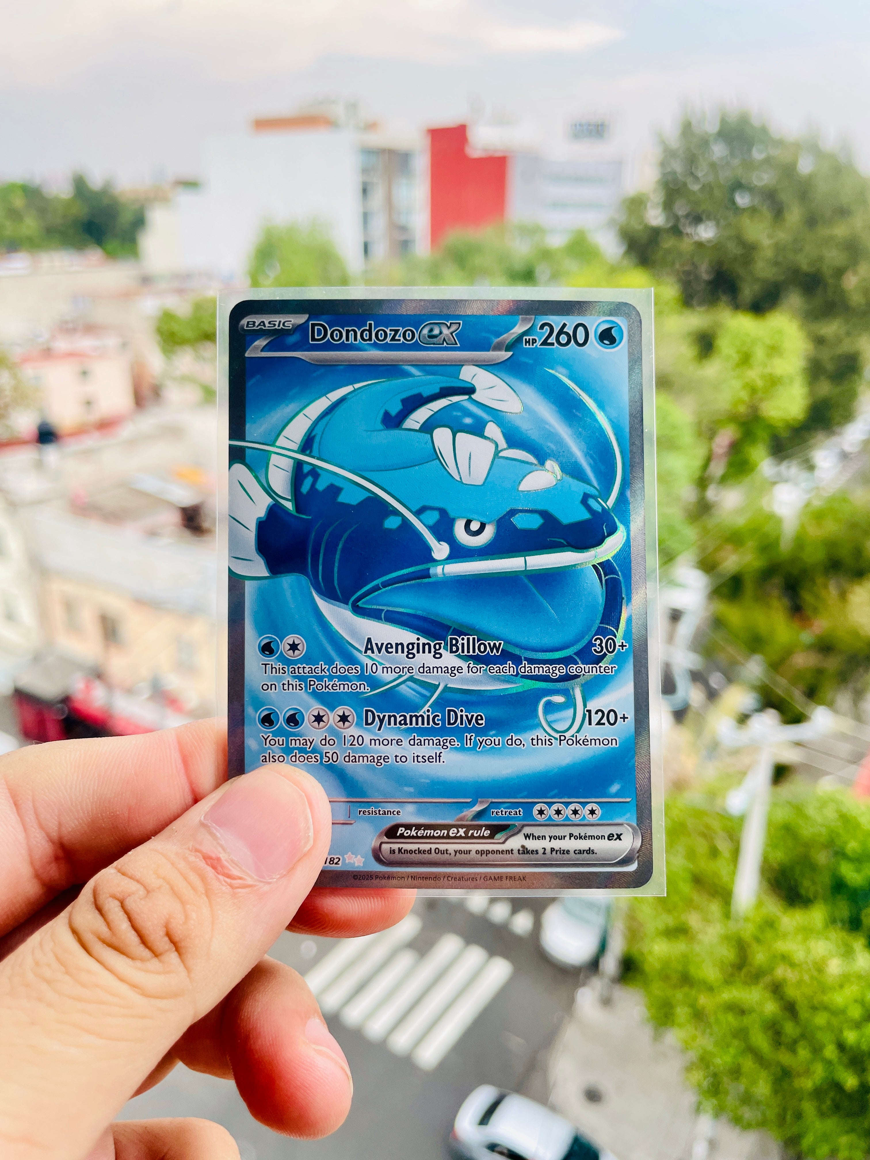 Dondozo ex | 211/182 | Destined Rivals | Carta Pokémon TCG | Inglés