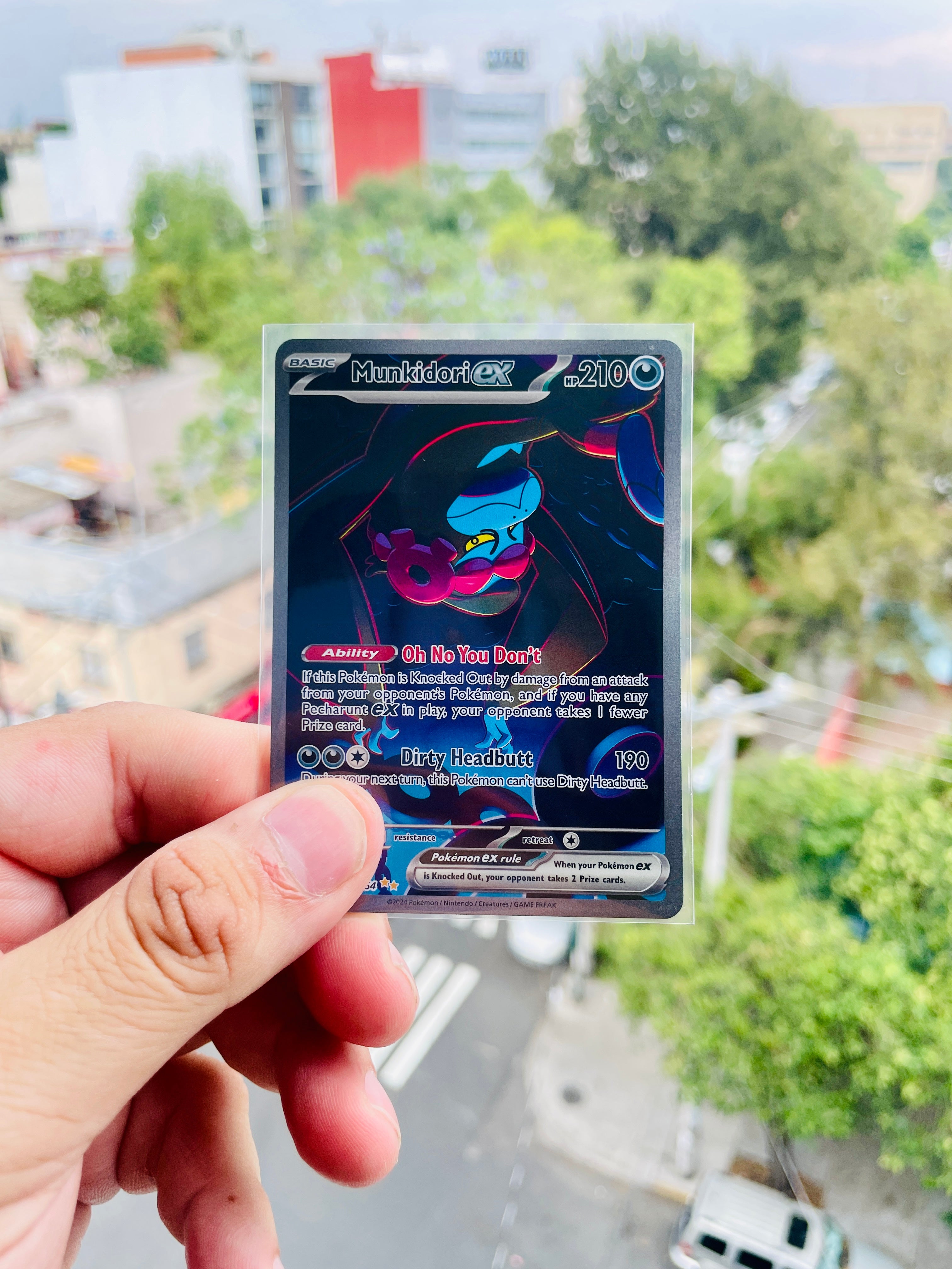 Munkidori ex | 091/064 | Shrouded Fable | Carta Pokémon TCG | Inglés