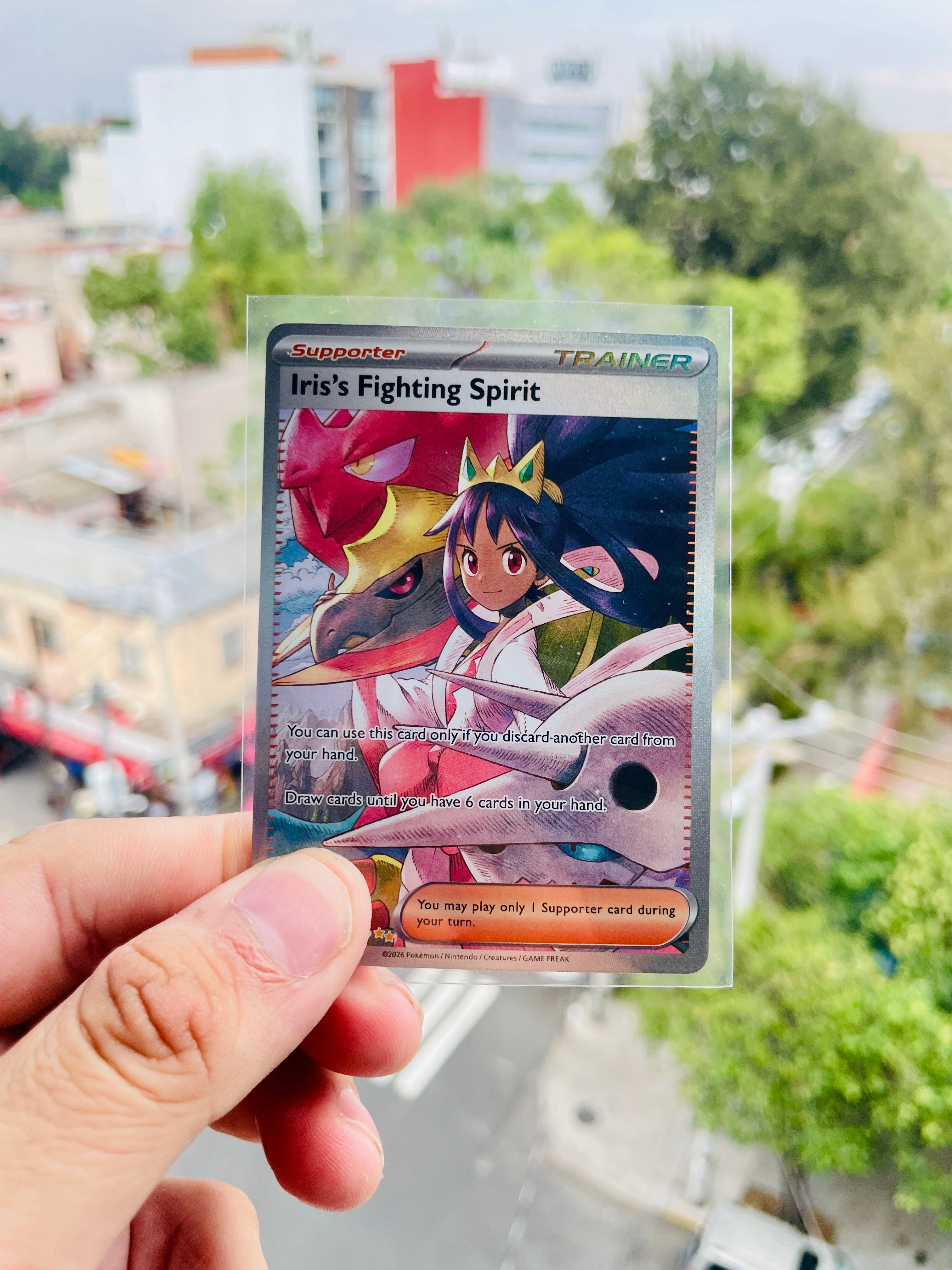 Iris's Fighting Spirit | 292/217 | Ascended Heroes | Carta Pokémon TCG | Inglés