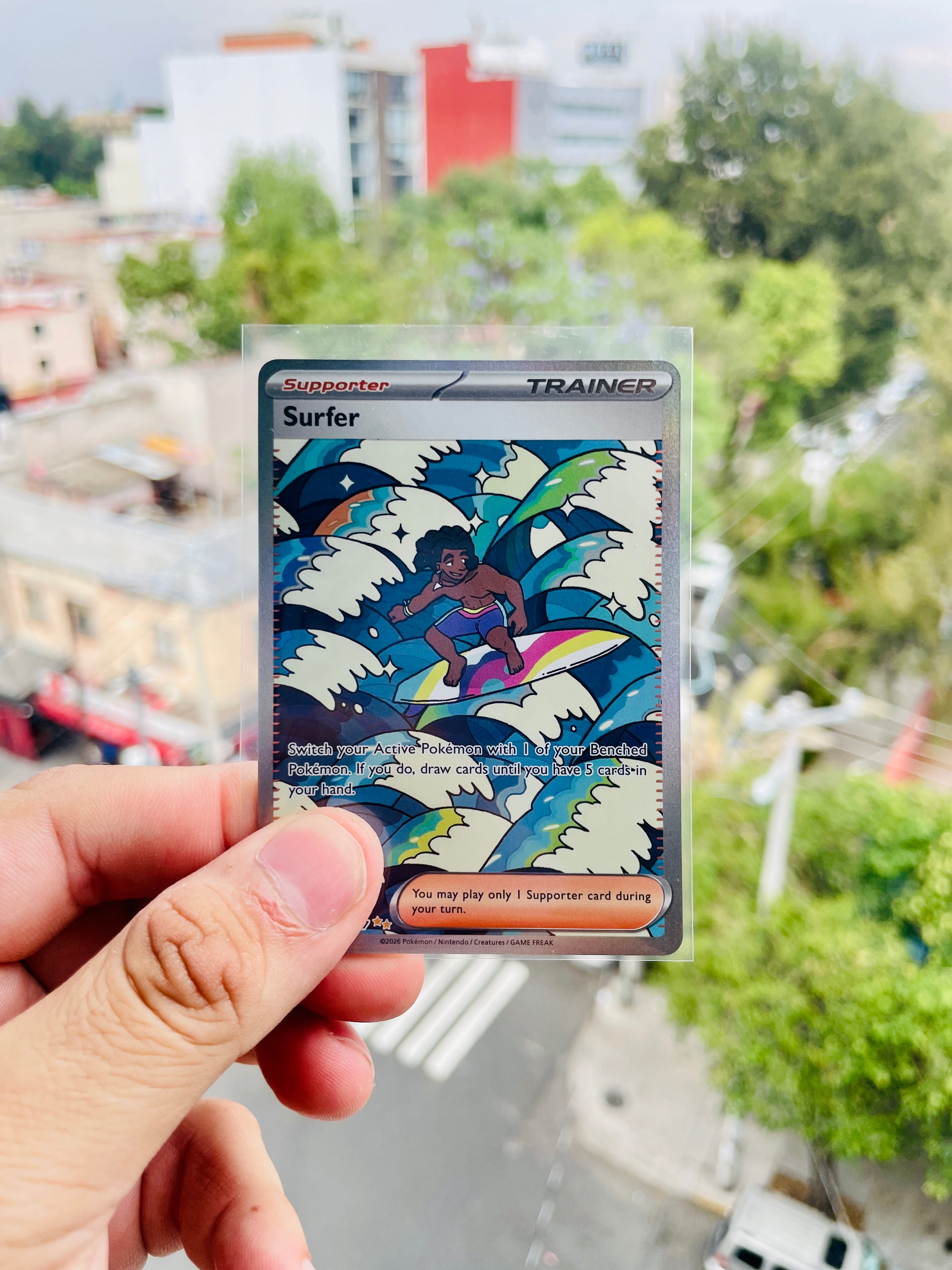 Surfer | 293/217 | Ascended Heroes | Carta Pokémon TCG | Inglés