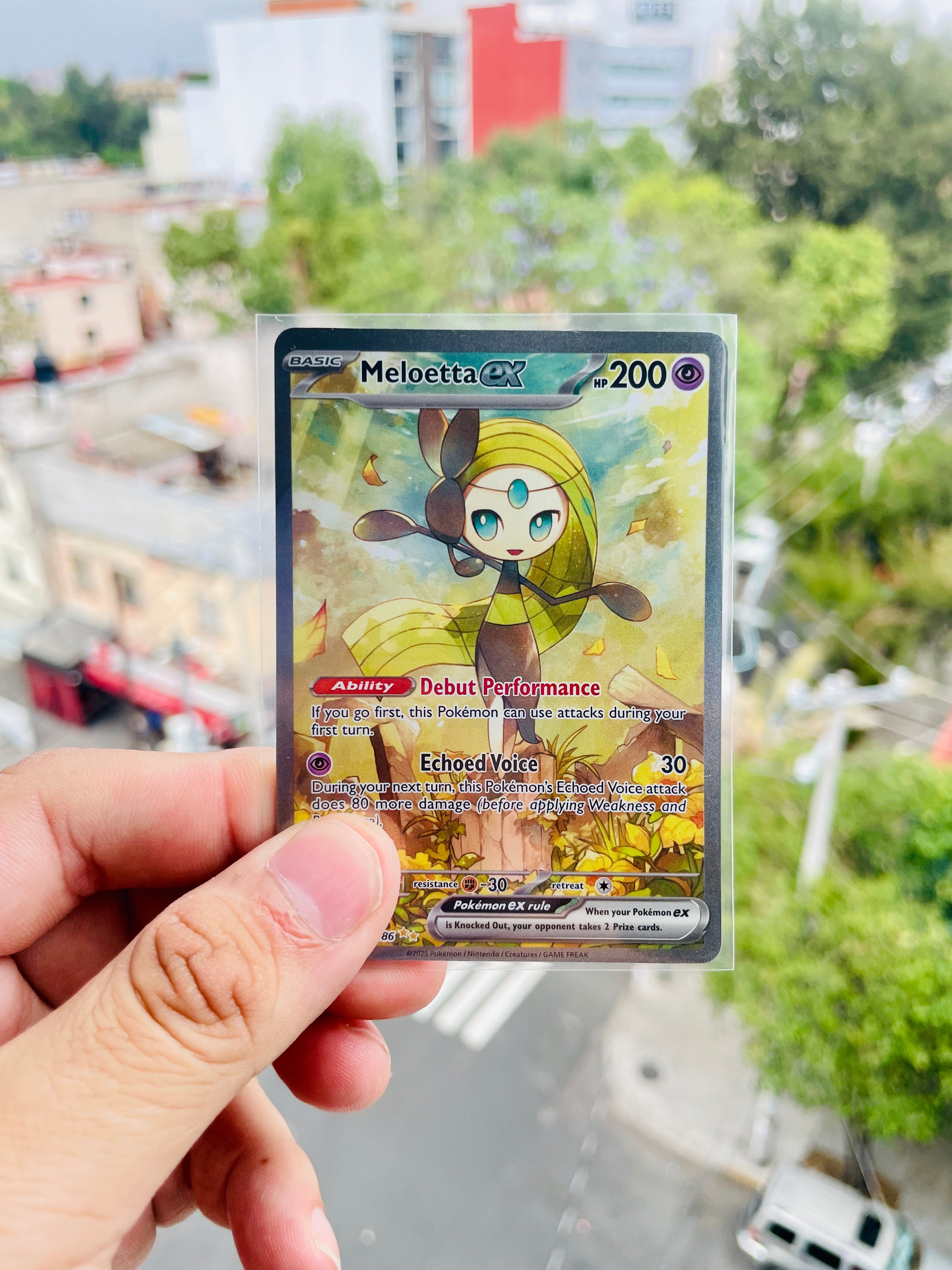 Meloetta ex | 167/086 | Black Bolt | Carta Pokémon TCG | Inglés