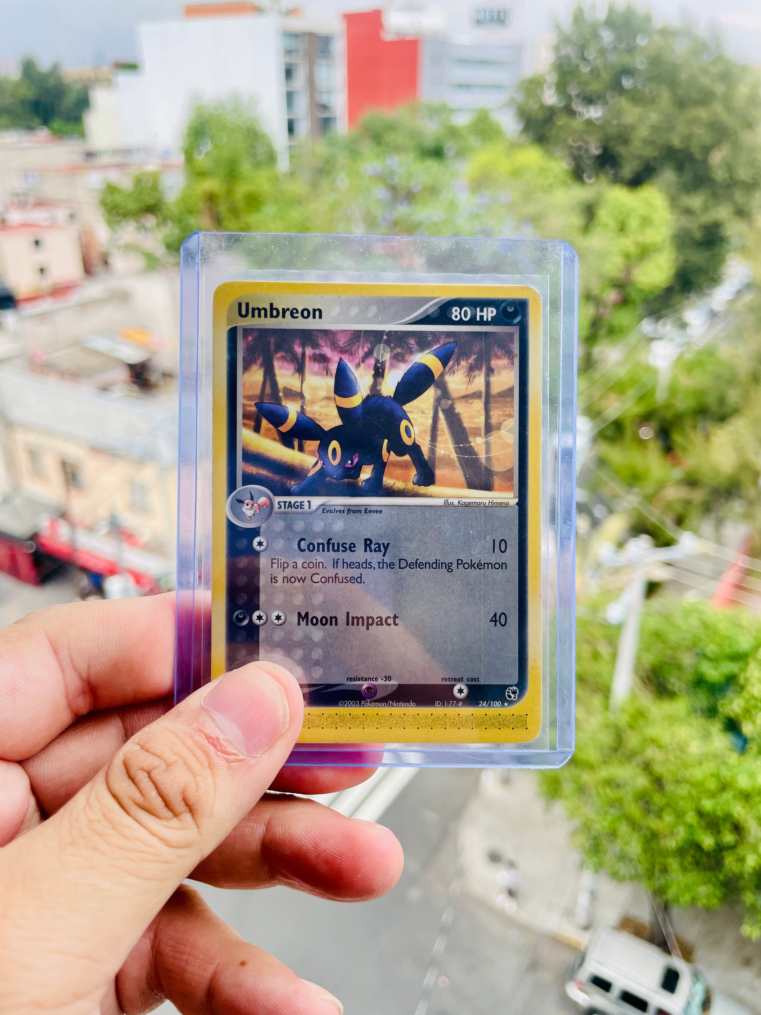 Umbreon | 24 | EX Sandstorm | Carta Pokémon TCG | Inglés | LP