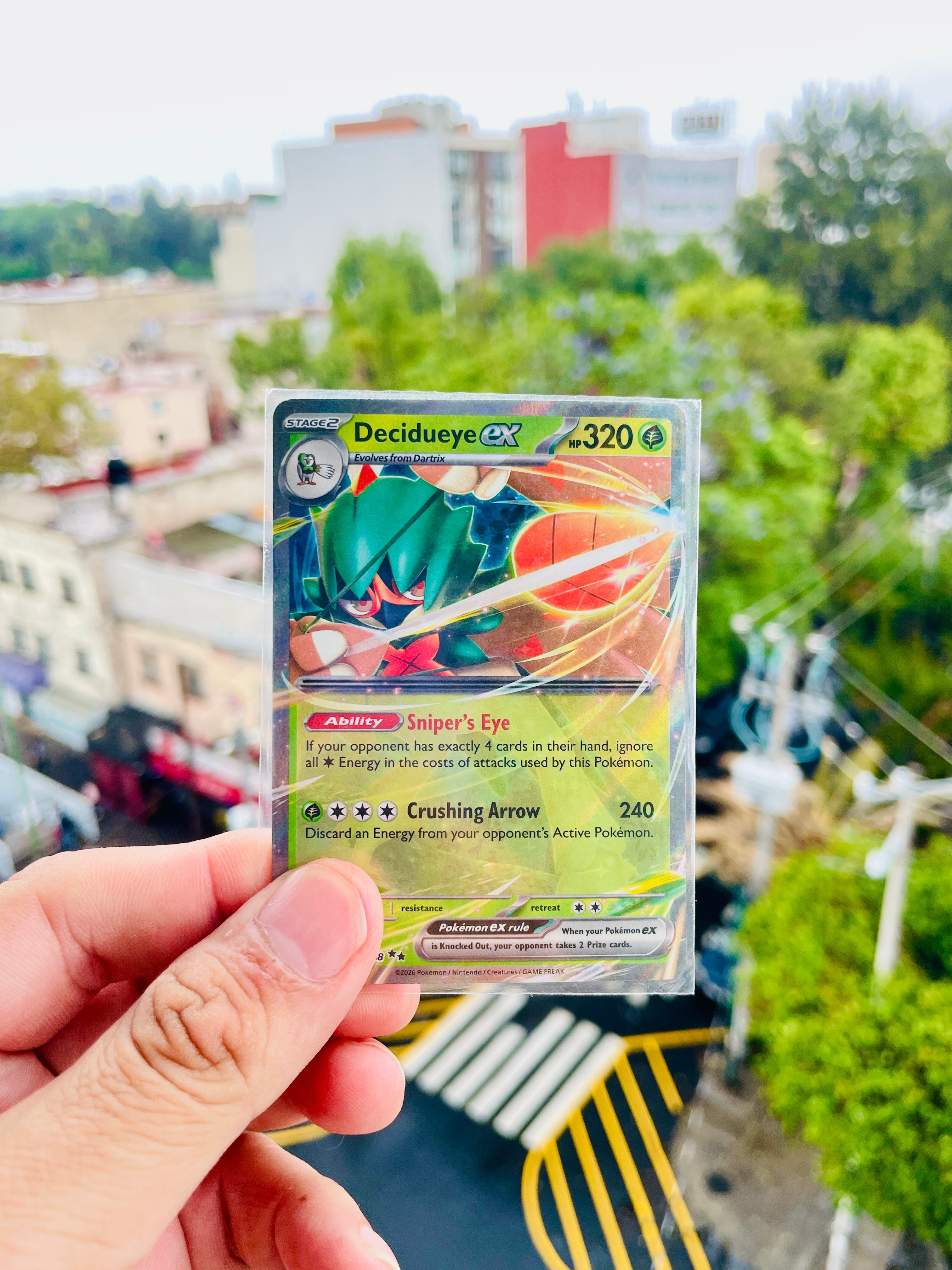 Decidueye ex | Carta Pokémon TCG | Inglés