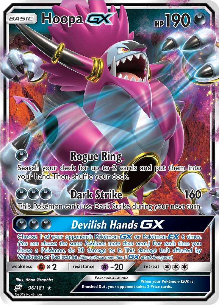 Hoopa GX 96 - NM Inglés