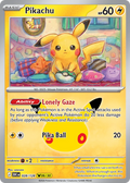 Pikachu 028/128 - NM Inglés