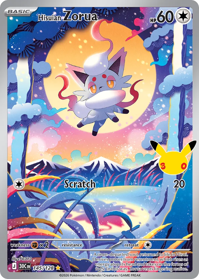 Hisuian Zorua 145/128 - NM Inglés