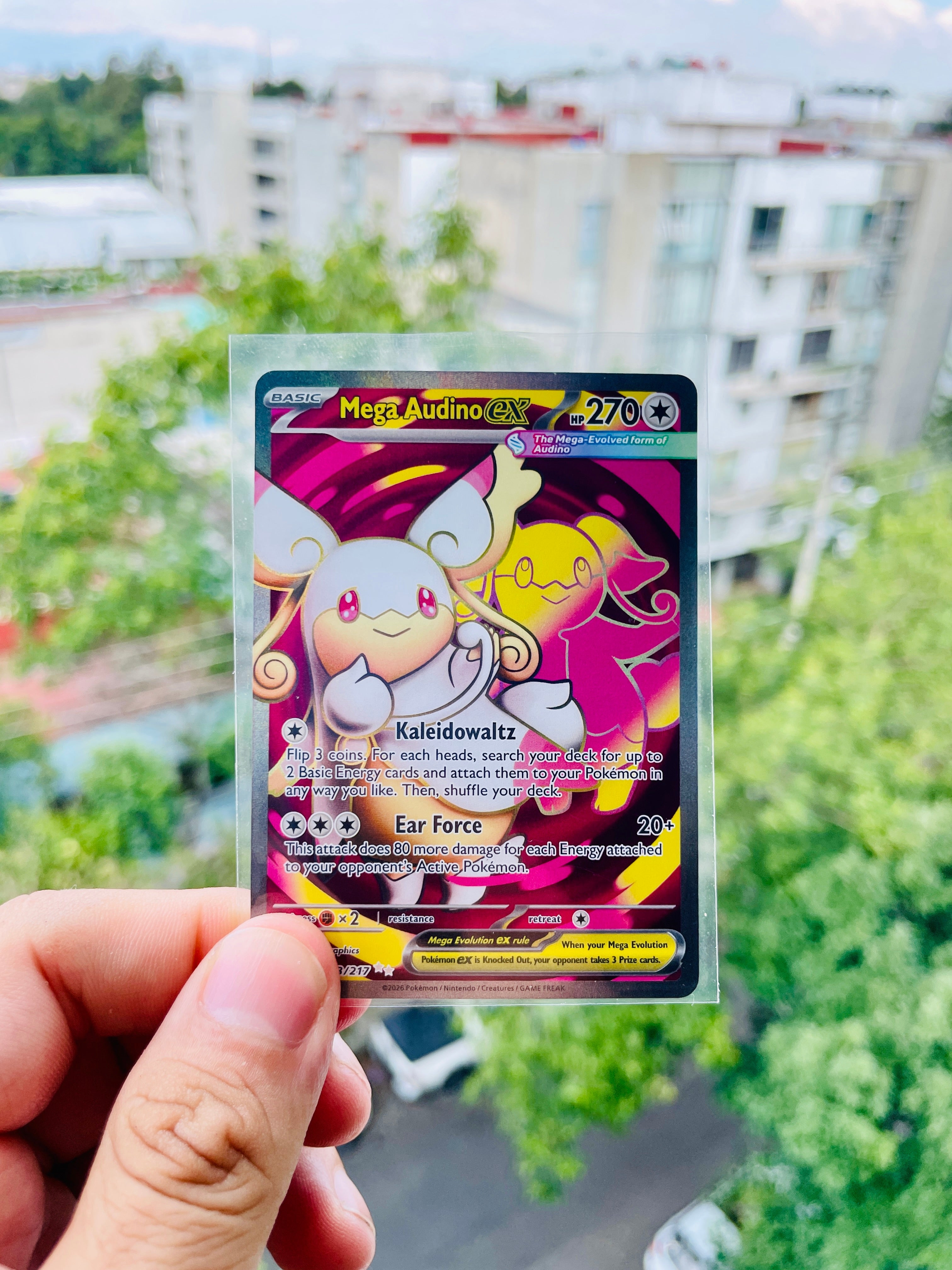 Mega Audino ex 253/217 - NM Inglés