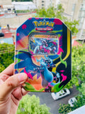 Mega Charizard Tin (Mega Charizard X) - Sellado