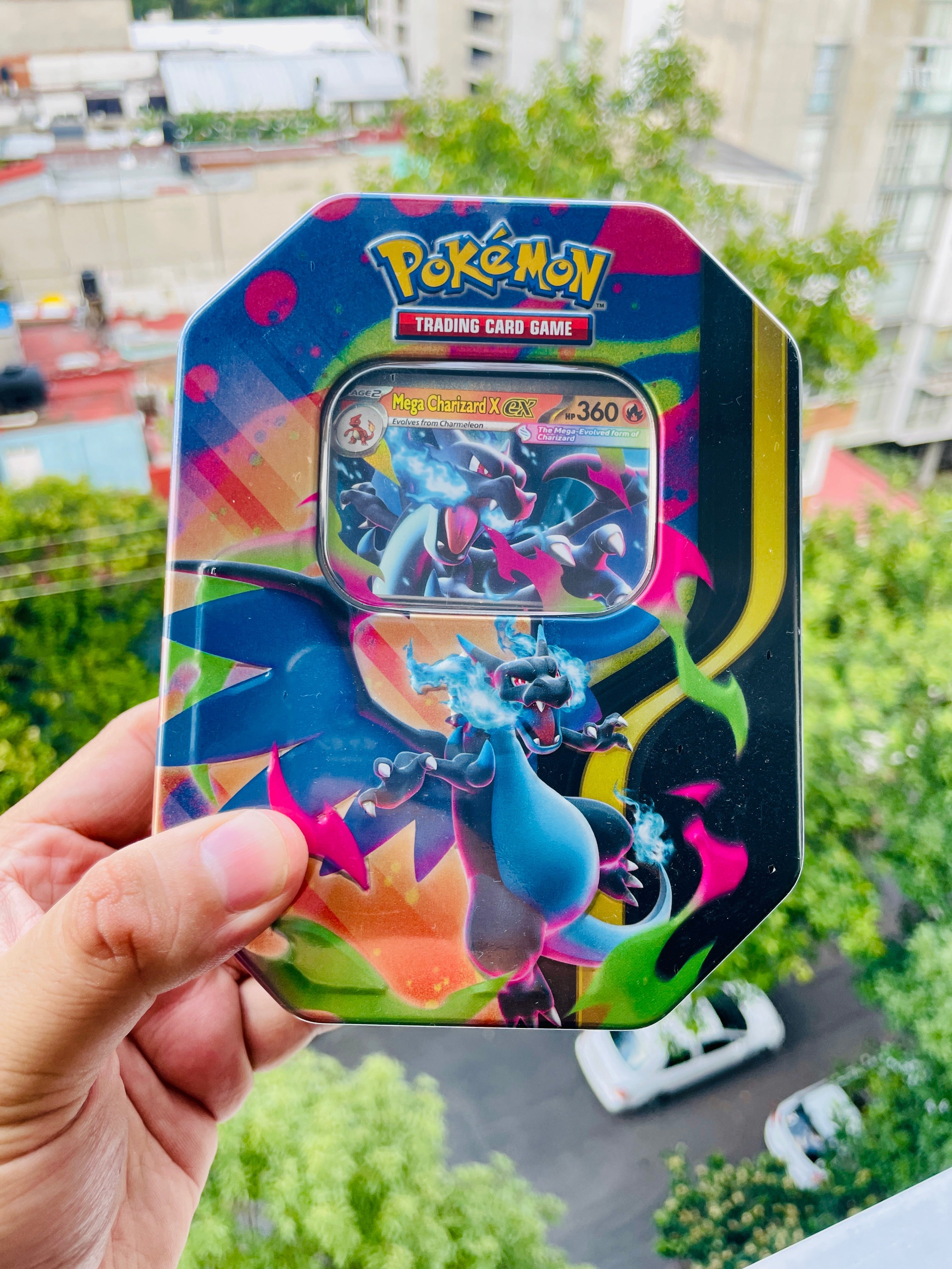Mega Charizard Tin (Mega Charizard X) - Sellado