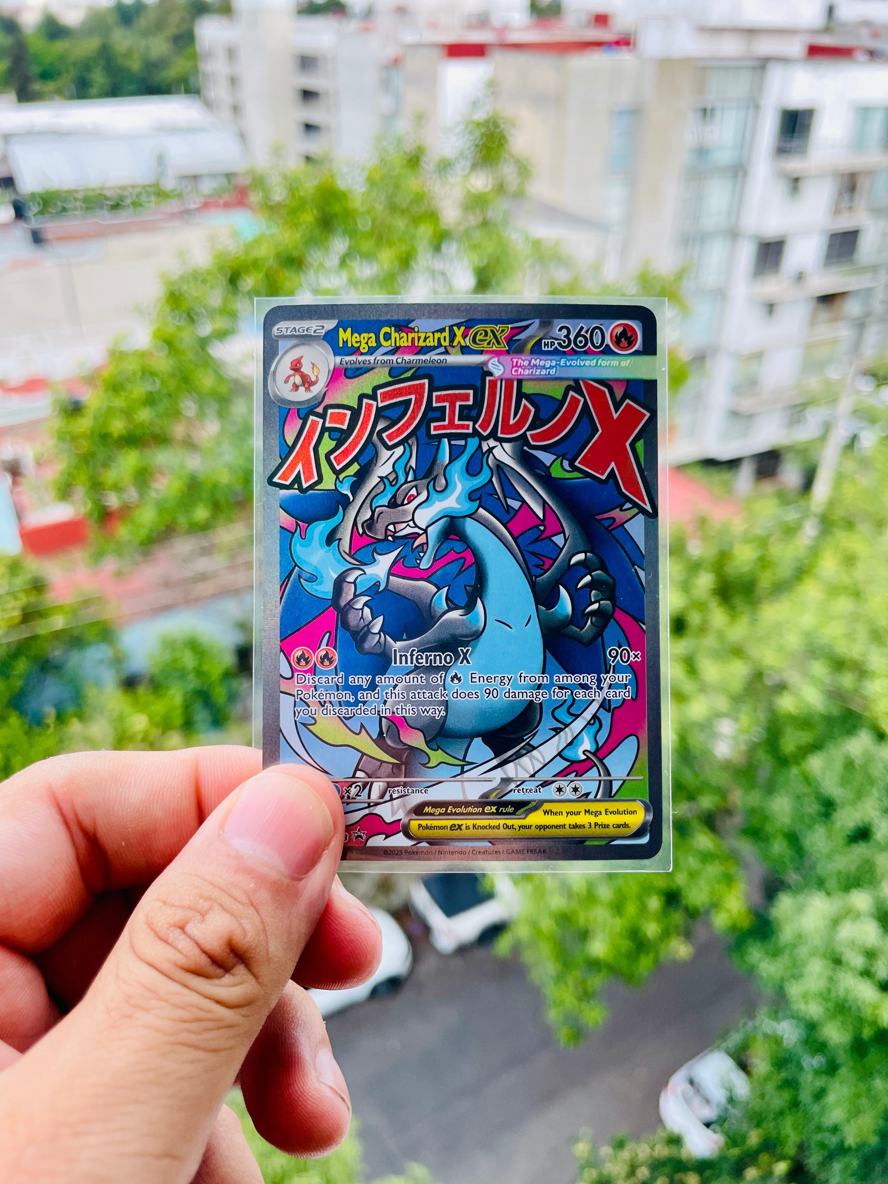 Mega Charizard X ex 023 - NM Inglés