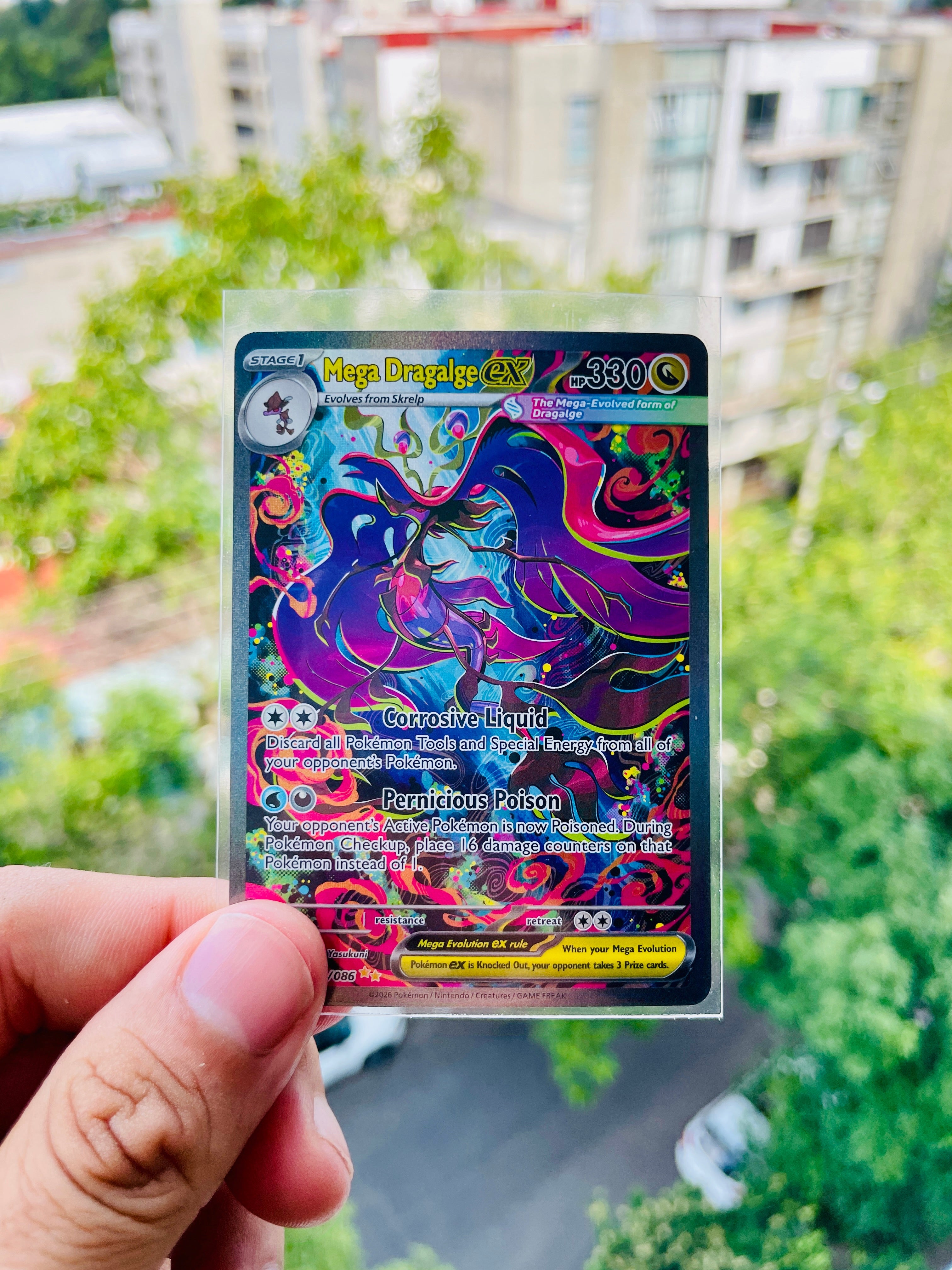 Mega Dragalge ex 118/086 - NM Inglés