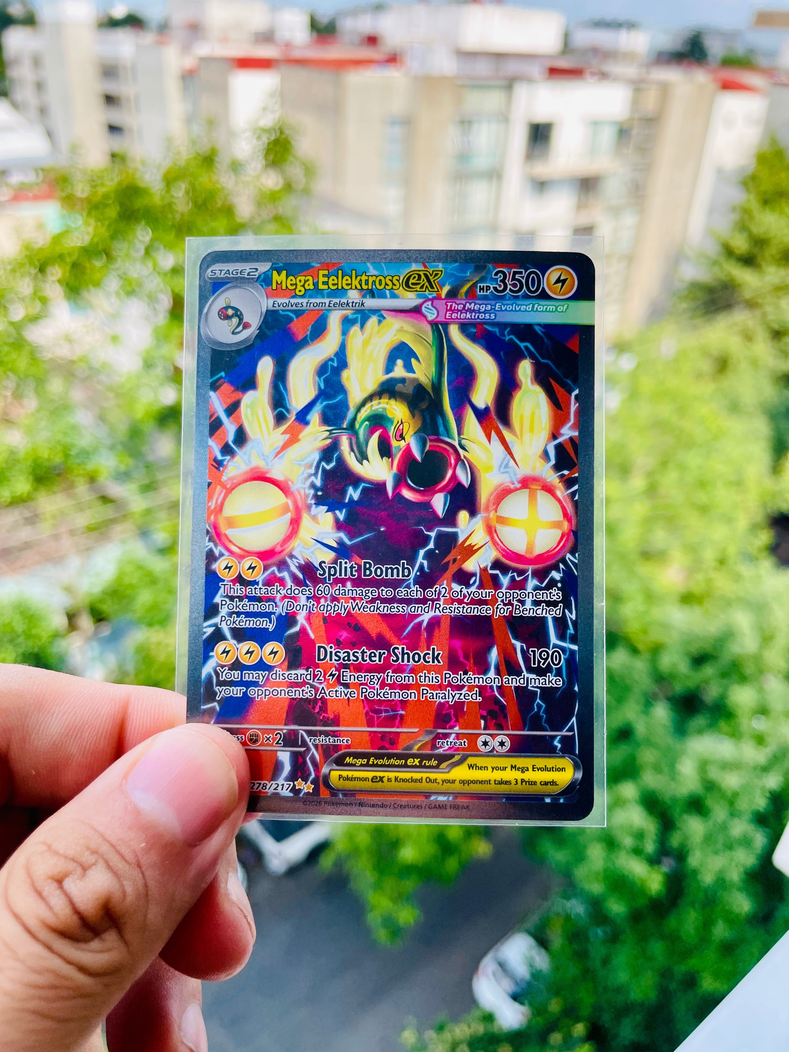 Mega Eelektross ex 278/217 - NM Inglés