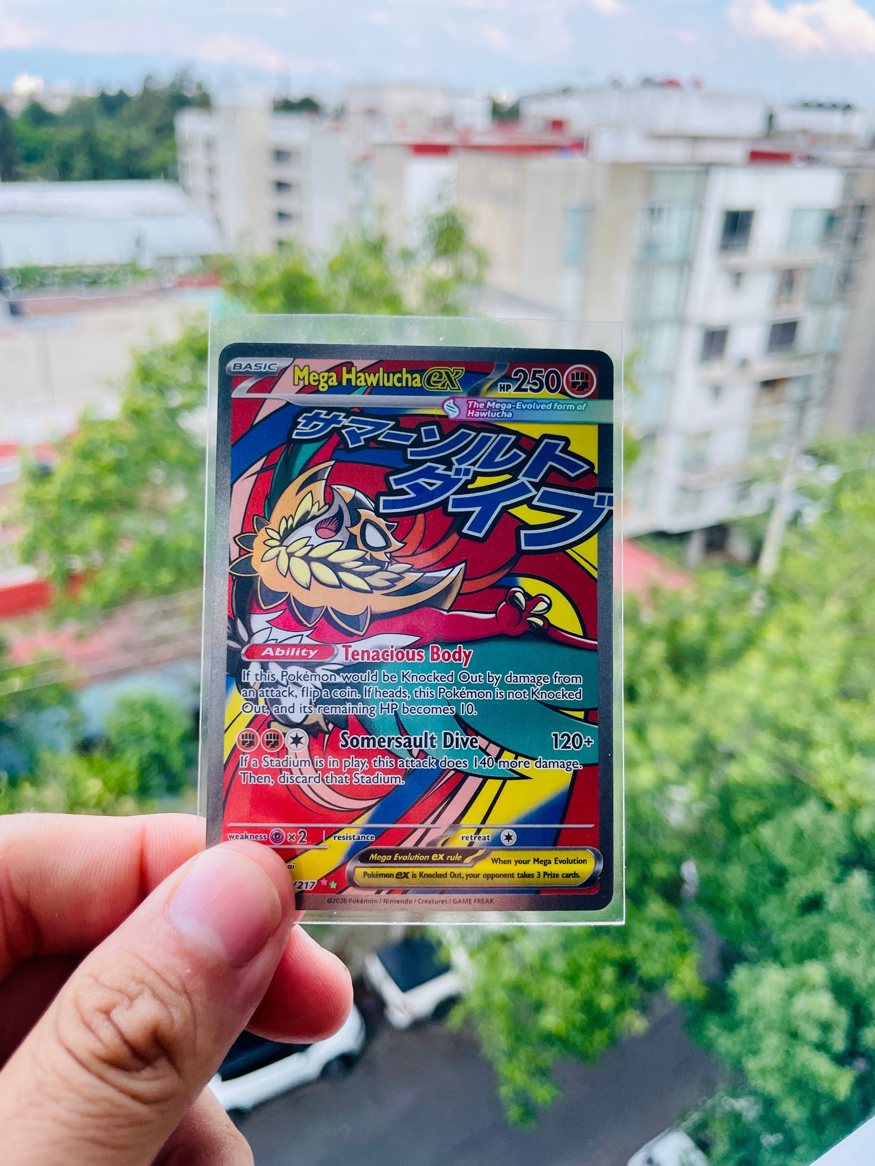 Mega Hawlucha ex 268/217 - NM Inglés