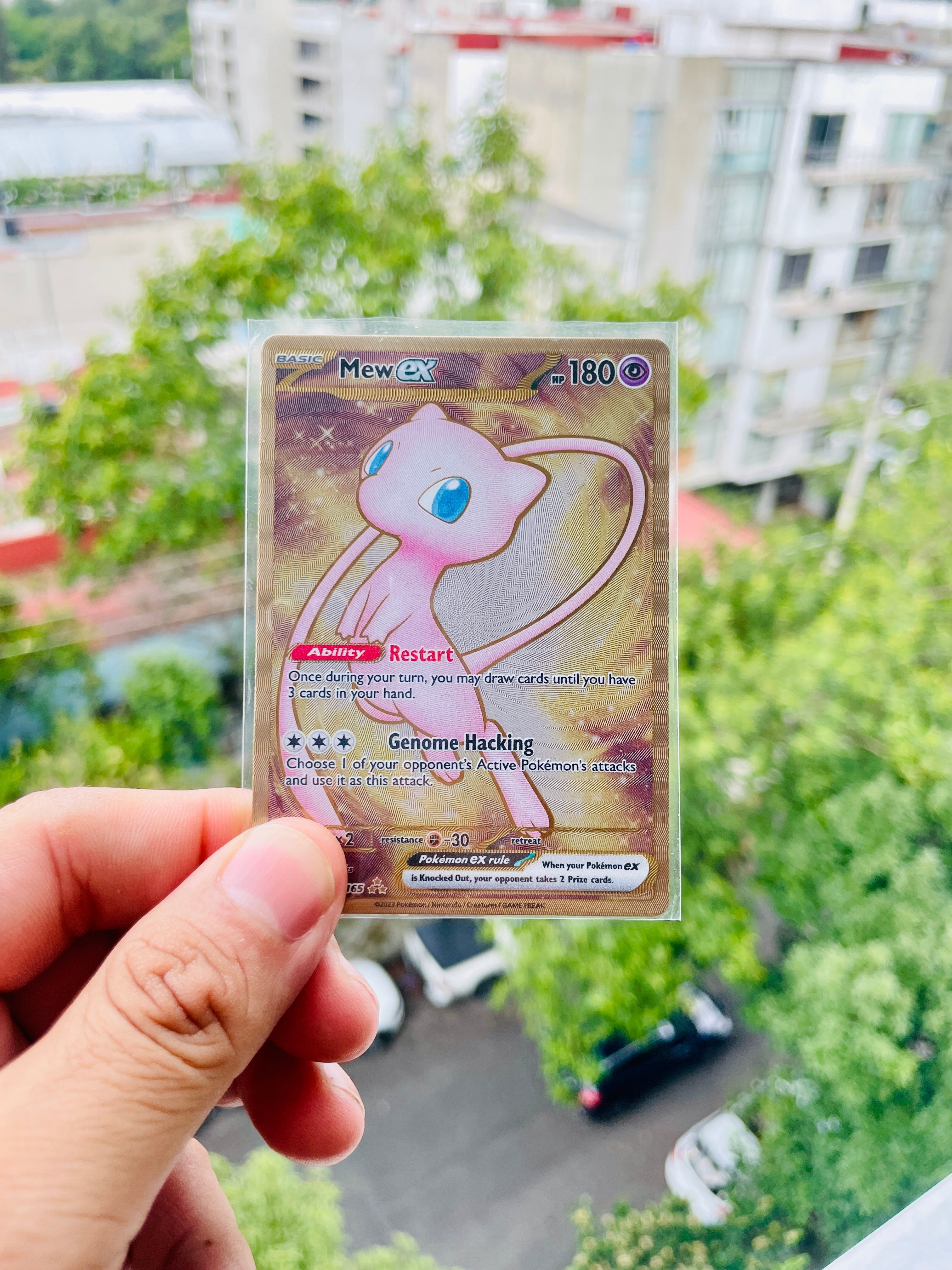 Mew ex (Metal) 205/165 - NM Inglés