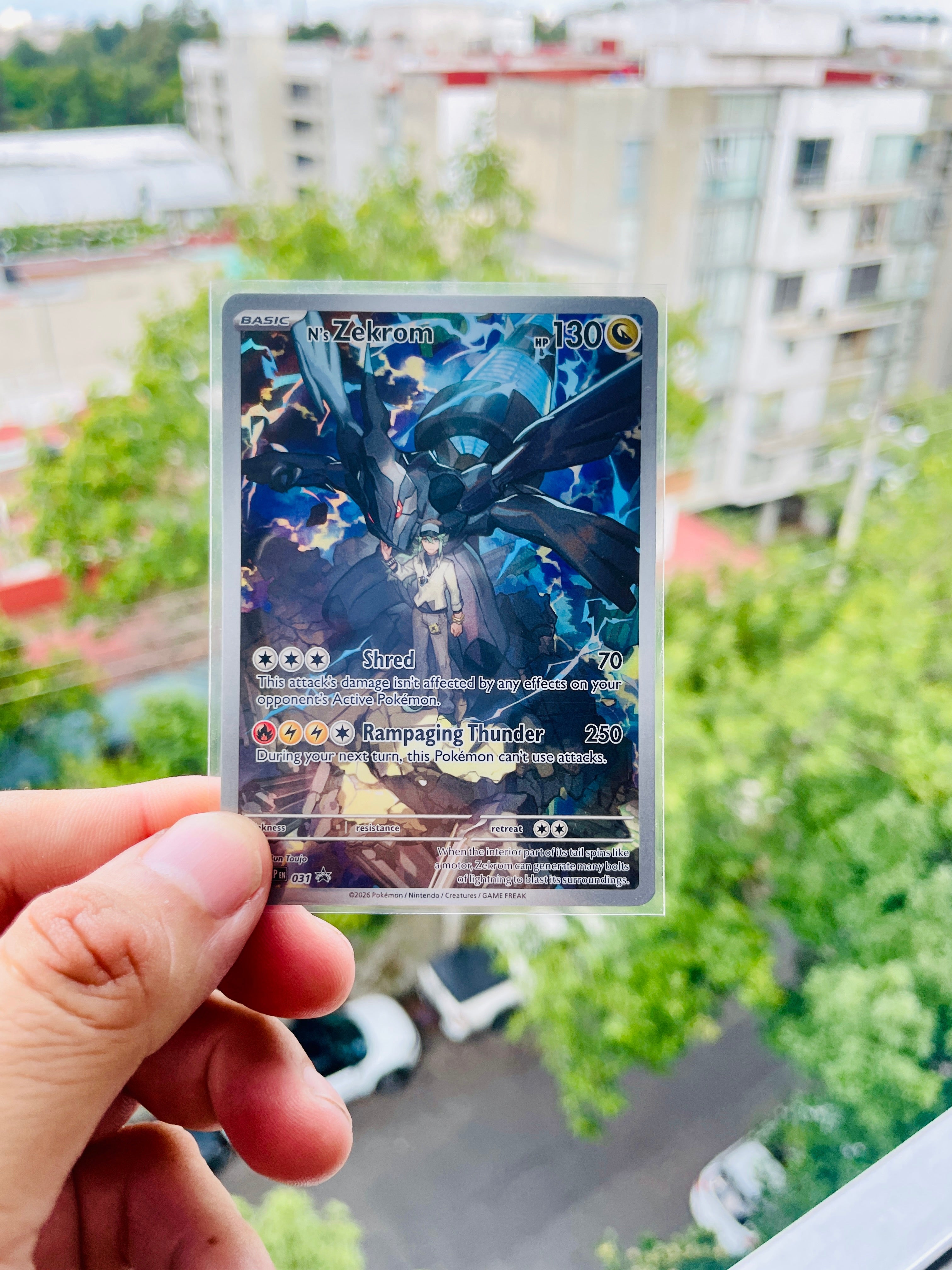 N's Zekrom 031 - NM Inglés