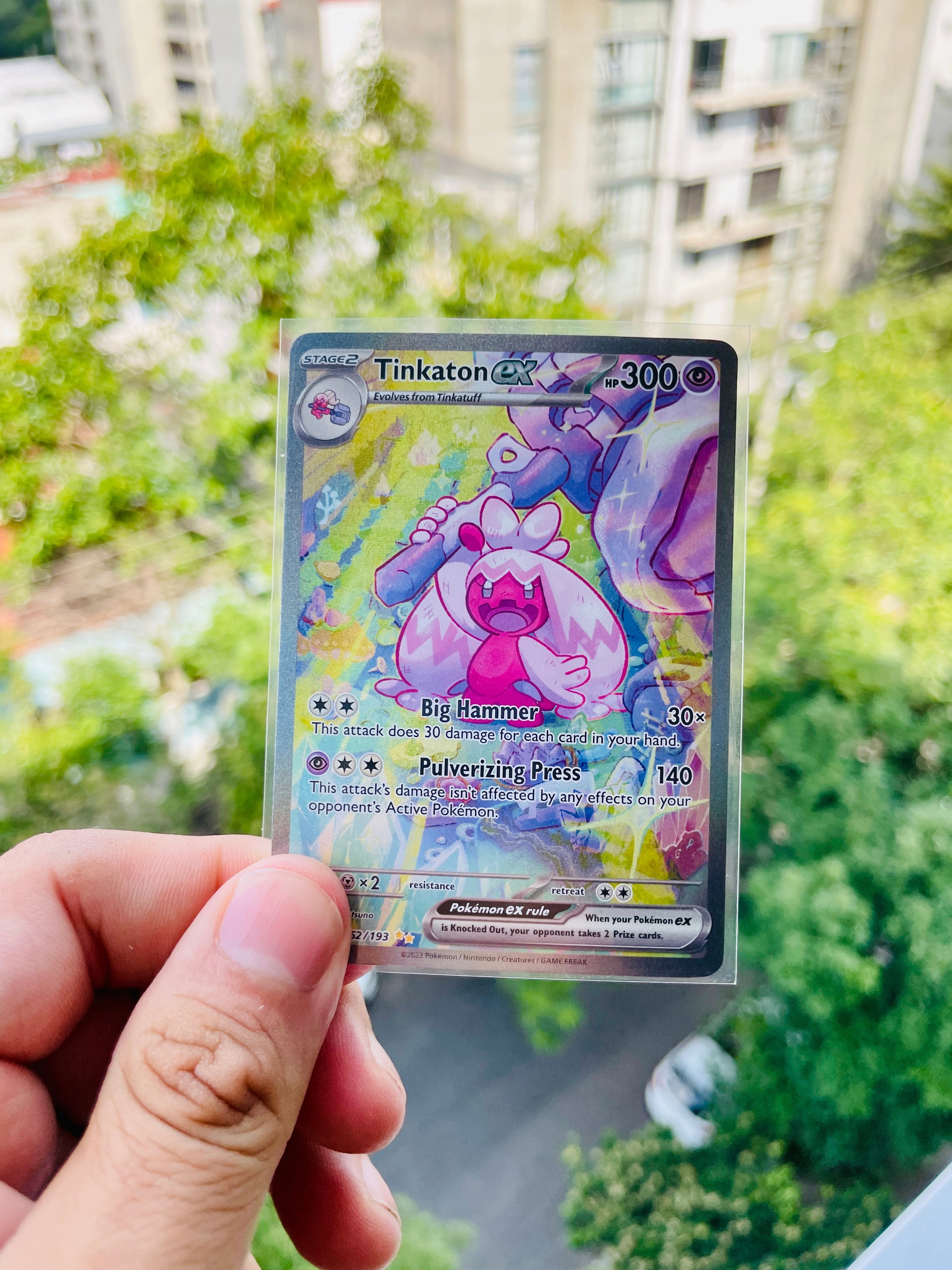 Tinkaton ex 262/193 - NM Inglés
