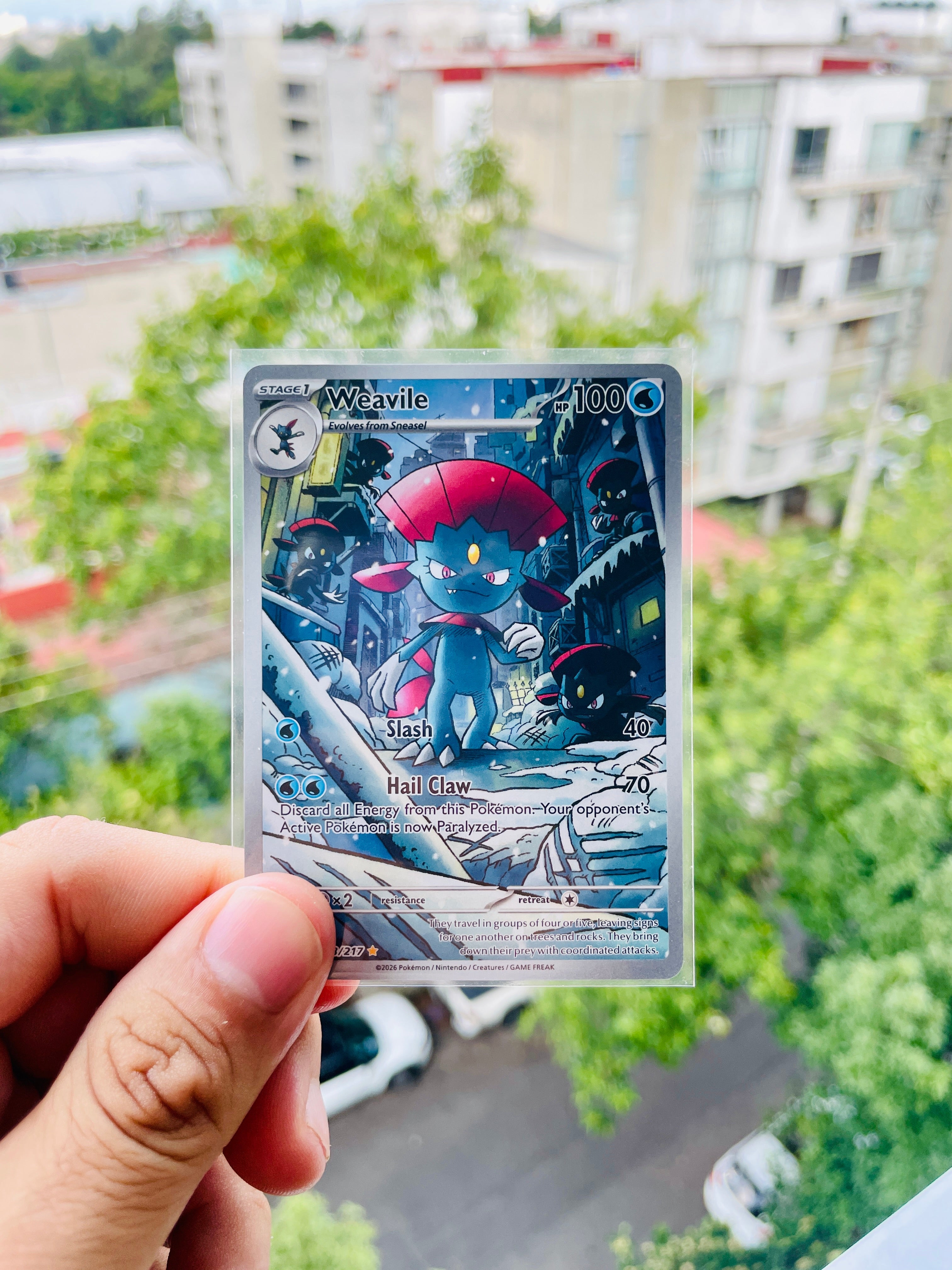 Weavile 228/217 - NM Inglés